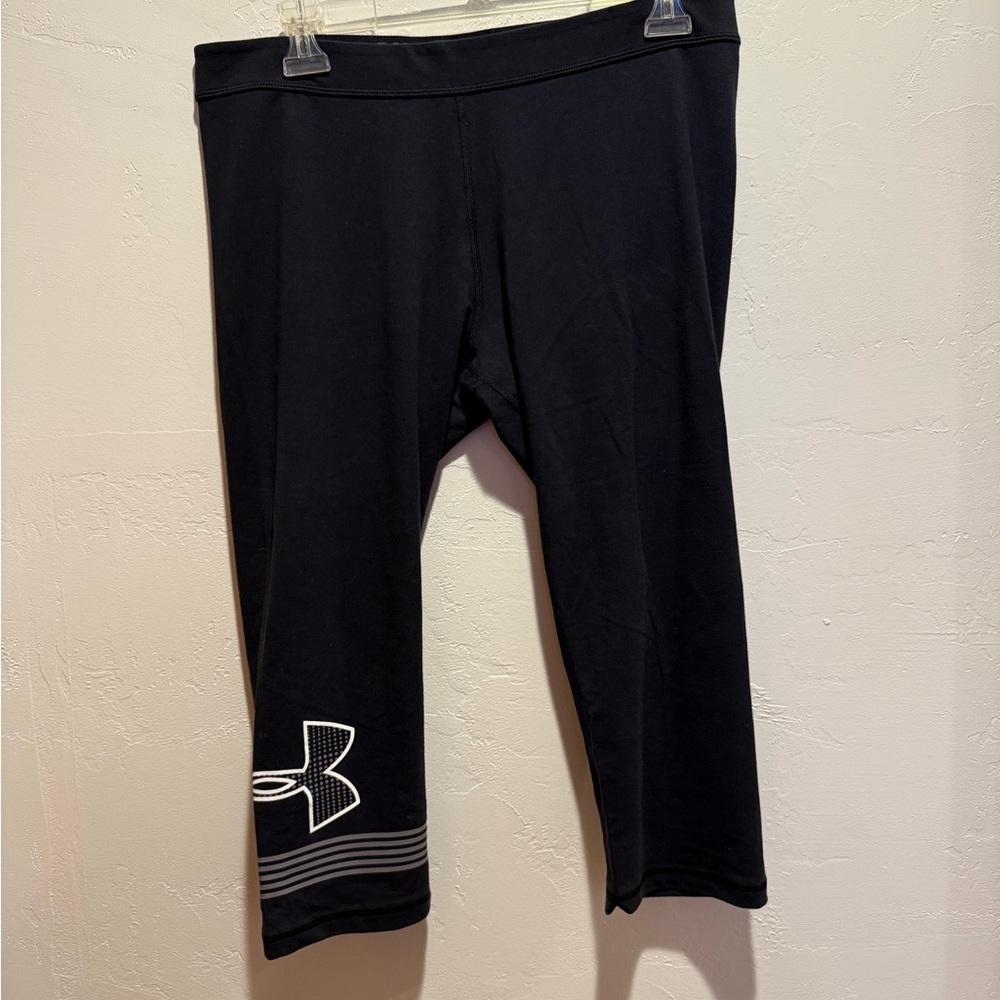 Under Armour Black and White Leggings